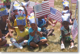 Campers at Camp Early Impressions