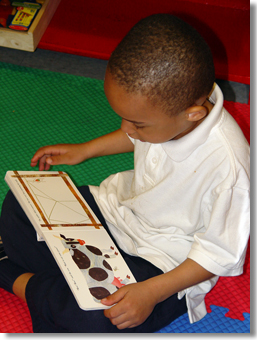 Student at Early Impressions