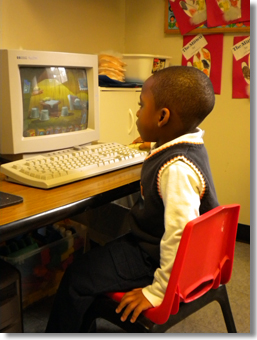 Student at Early Impressions