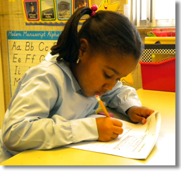 Student at Early Impressions